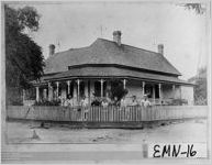 [Photograph of home of Mr. and Mrs. Ellie Ricks, Norristown, Emanuel County, Georgia, ca. 1915]
