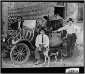 [Photograph of revenue agents with a confiscated copper moonshine, Emanuel County, Georgia, 192-]