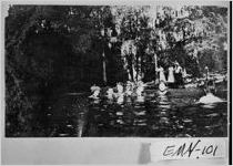 [Photograph of young people enjoying a swim at McKinney's Pond, Emanuel County, Georgia, not after 1914]