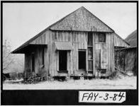 [Photograph of Woolsey Depot, Woolsey, Fayette County, Georgia, 1983]