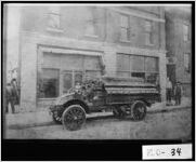 [Photograph of one of the earliest mechanized Coca-Cola trucks, Rome, Floyd County, Georgia, ca. 1915]