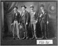 [Photograph of men posing in studio, Rome, Floyd County, Georgia, ca. 1890]