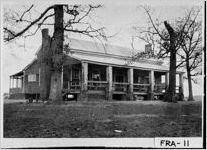 [Photograph of Dean home, Franklin County, Georgia, ca. 1950]