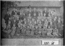 [Photograph of students of Line Academy, Franklin County, Georgia, ca. 1894]