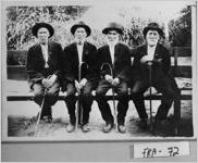 [Photograph of Stovall brothers, Franklin County, Georgia, ca. 1924]