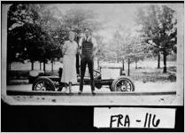 [Photograph of H. H. Mauldin and J. Lynn Aderhold on Aderhold Farm, Fairview, Franklin County, Georgia, ca. 1900]