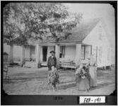 [Photograph of family gathered at Milford home, South Carolina, 1896]