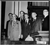 [Photograph of State Officials at Centennial Celebration of Georgia Department of Agriculture, Atlanta, Fulton County, Georgia, ca. 1974]