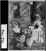 [Photograph of young girl playing with dolls, Atlanta, Fulton County, Georgia, ca. 1900-1905]
