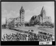 ORIGINAL PLANT, 1888: SHOPS BUILDING, ACADEMIC BUILDING