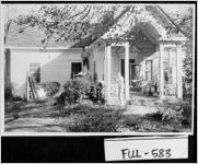 [Photograph of Charles Foster Home, Roswell, Fulton County, Georgia, ca. 1971]