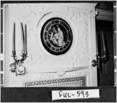 [Photograph of mantel in hall of William Perrin Nicolson Family home, Atlanta, Fulton County, Georgia, 1980 Apr. 1]