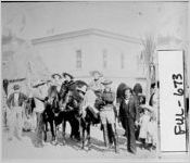 [Stereograph of Mexican village display at Cotton States Exposition, Atlanta, Fulton County, Georgia, 1895]