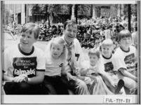 [Photograph of Talmadge family members in parade, Atlanta, Fulton County, Georgia, 1980]