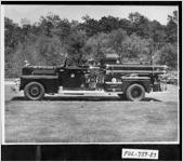 [Photograph of Pirsch 1500 GPM Pumper, Atlanta, Fulton County, Georgia, 1961]