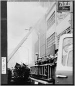 [Photograph of Ivan Allen Company fire, Atlanta, Fulton County, Georgia, 1978 Feb. 2]