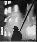 [Photograph of Sharpe Horsey Warehouse fire, Atlanta, Fulton County, Georgia, 1982 Mar. 31]