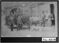[Photograph of members of Hose Company No. 2, Atlanta, Fulton County, Georgia, 1891]