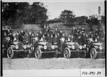 [Photograph of first motorized unit of Atlanta Fire Department, Atlanta, Fulton County, Georgia, 1918 June ]