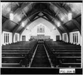 [Photograph of interior of East Point Presbyterian Church, East Point, Fulton County, Georgia, 1953 May ]