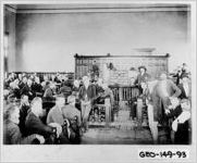 [Photograph of men in courtroom, Georgia]