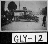 [Photograph of automobile with sign saying "To Hell with the Kaiser," Glynn County, Georgia, ca. 1918]