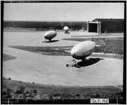 [Photograph of airships, Brunswick, Glynn County, Georgia, between 1943 and 1944]