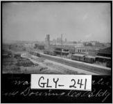 [Photograph of view of electric and water plants and Oglethorpe hotel, Brunswick, Glynn County, Georgia]