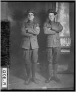 [Photograph of veterans of World War I, Calhoun, Gordon County, Georgia, ca. 1917]