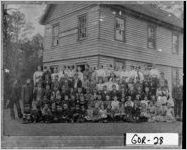 [Photograph of students at Gum Springs School, Gordon County, Georgia, ca. 1909]