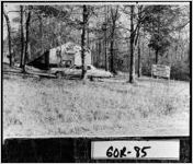 [Photograph of community clubhouse, Gordon County, Georgia, 1976]