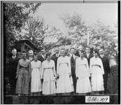 [Photograph of graduating class of Calhoun High School, Calhoun, Gordon County, Georgia, 1919]