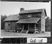 [Photograph of Vann's Tavern, New Echota, Gordon County, Georgia, not before 1956]