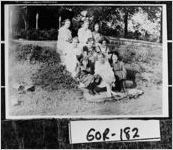 [Photograph of participants at a birthday party at the F. A. Cantrell home, Calhoun, Gordon County, Georgia, 1919]