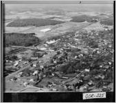 Photograph of an aerial view of Fairmount, Gordon County, 1976