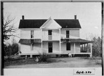 [Photograph of the home of the Dew family, Gordon County, Georgia]