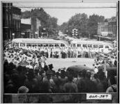 [Photograph of men leaving for World War II, Calhoun, Gordon County, Georgia, 1942 Jul. 17]