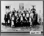 [Photograph of members of an order of Odd Fellows, Nicholsville, Gordon County, Georgia, ca. 1904]