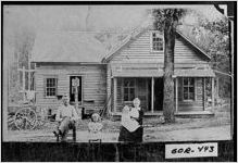 [Photograph of grocery store, Crane Eater, Gordon County, Georgia, ca. 1899]