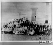 [Photograph of students and teachers at Plainville Elementary, Plainville, Gordon County, Georgia, 1909]