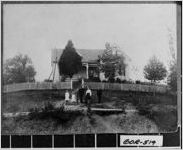 [Photograph of the home of Joseph Daniel Johnson, Gordon County, Georgia, ca. 1905]