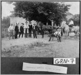[Photograph of a group of men in front of a store, Penfield, Greene County, Georgia, 1908]