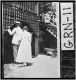 [Photograph of a couple at the Watson Springs Resort, Greene County, Georgia, 1916 or 1917]