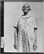 [Photograph of an African-American woman farmer posing, Greene County, Georgia, 1941 June ]