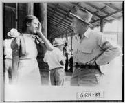 [Photograph of two African-Americans talking, White Plains, Greene County, Georgia, 1941 June]