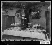 [Photograph of the dining room inside the Copelan home, Greensboro, Greene County, Georgia, 1902 Dec. 31]