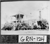 [Photograph of the exterior of the Geisler home, Greene County, Georgia, 1942]