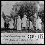 Samuella Gheesling, Annie Fisher . . . The Geer Sisters, Norine Little dressed for a mission program