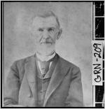 [Photograph of James B. Park, Sr. posing, Greene County, Georgia, ca. 1890]