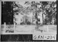 [Photograph of the exterior of the Geisler home, Greensboro, Greene County, Georgia, 193-]